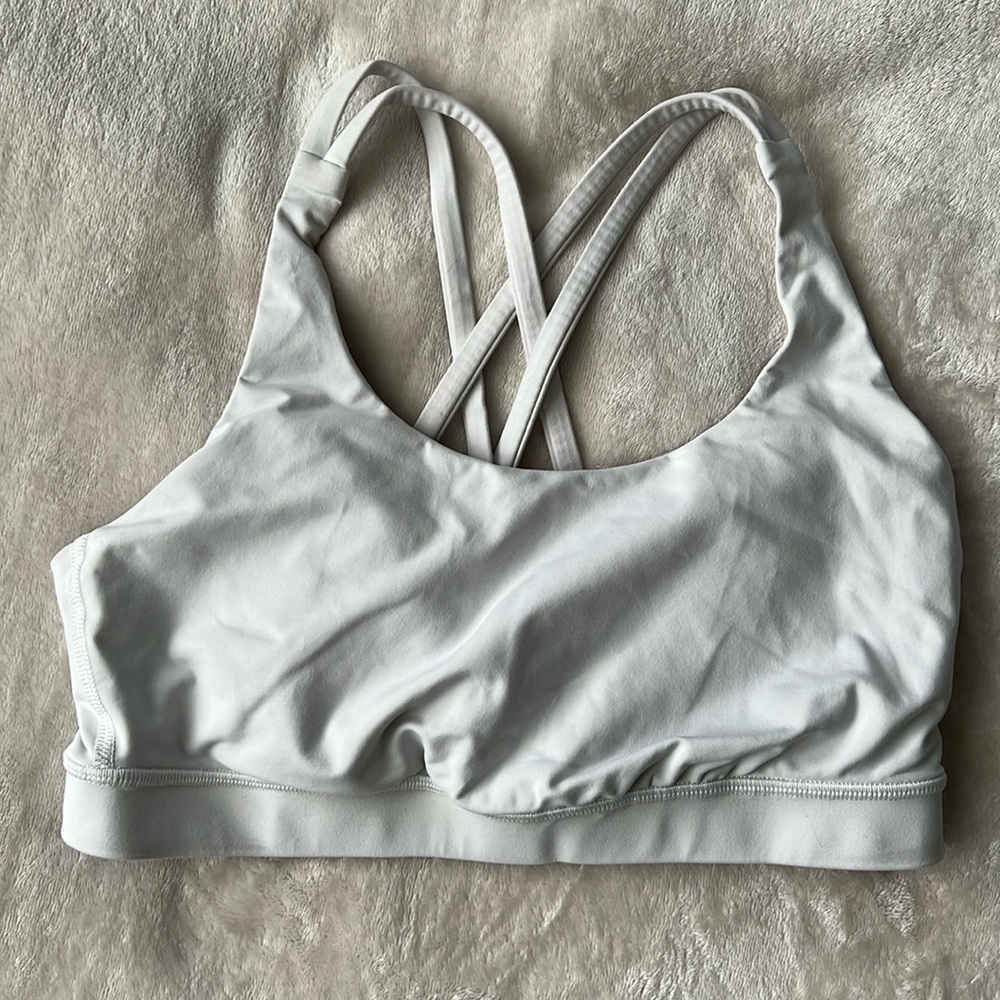 {Lululemon} White Sports Bra